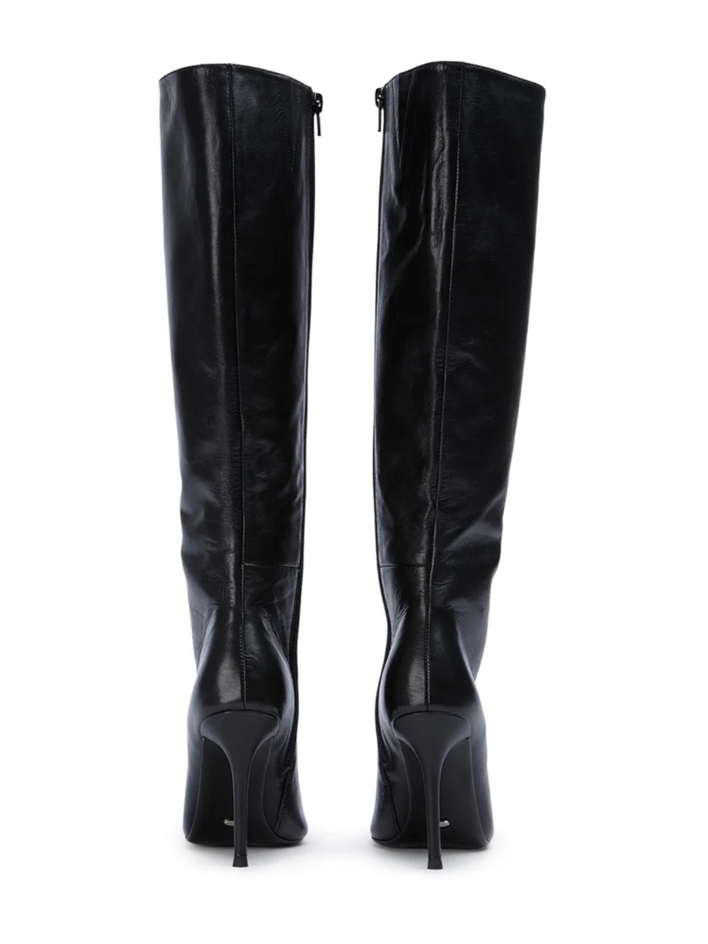 Tony Bianco Izia heeled boots Black Point Toe Knee-High heels Revolve 7 - Picture 2 of 13